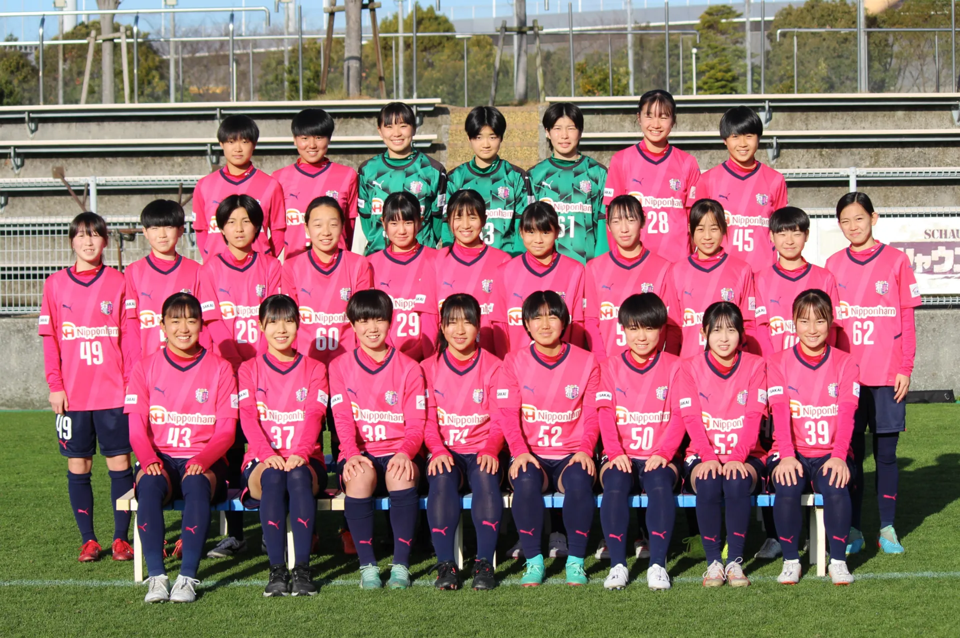 セレッソ大阪ヤンマーガールズU-18チーム画像