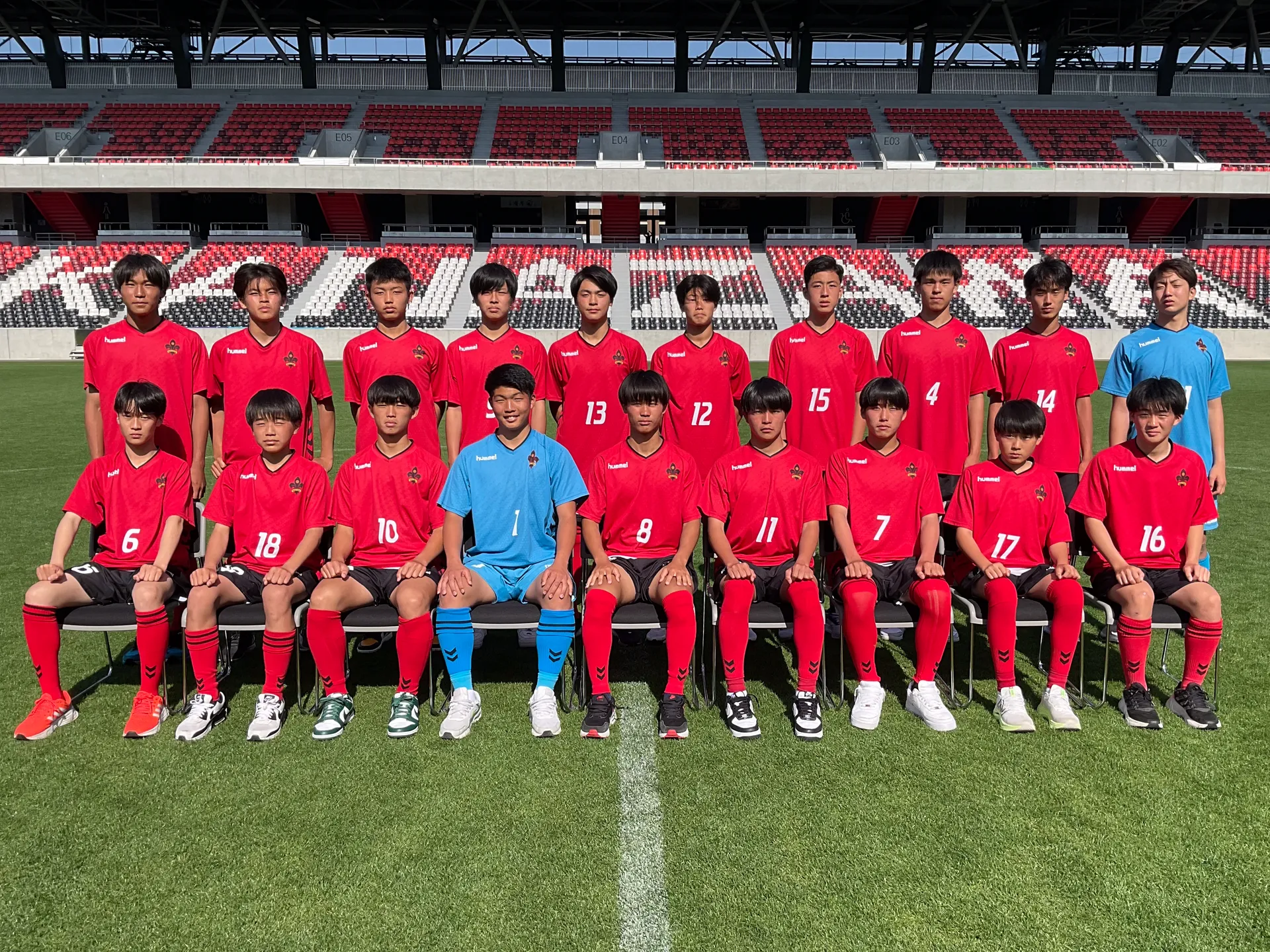 ツエーゲン金沢U-15チーム画像