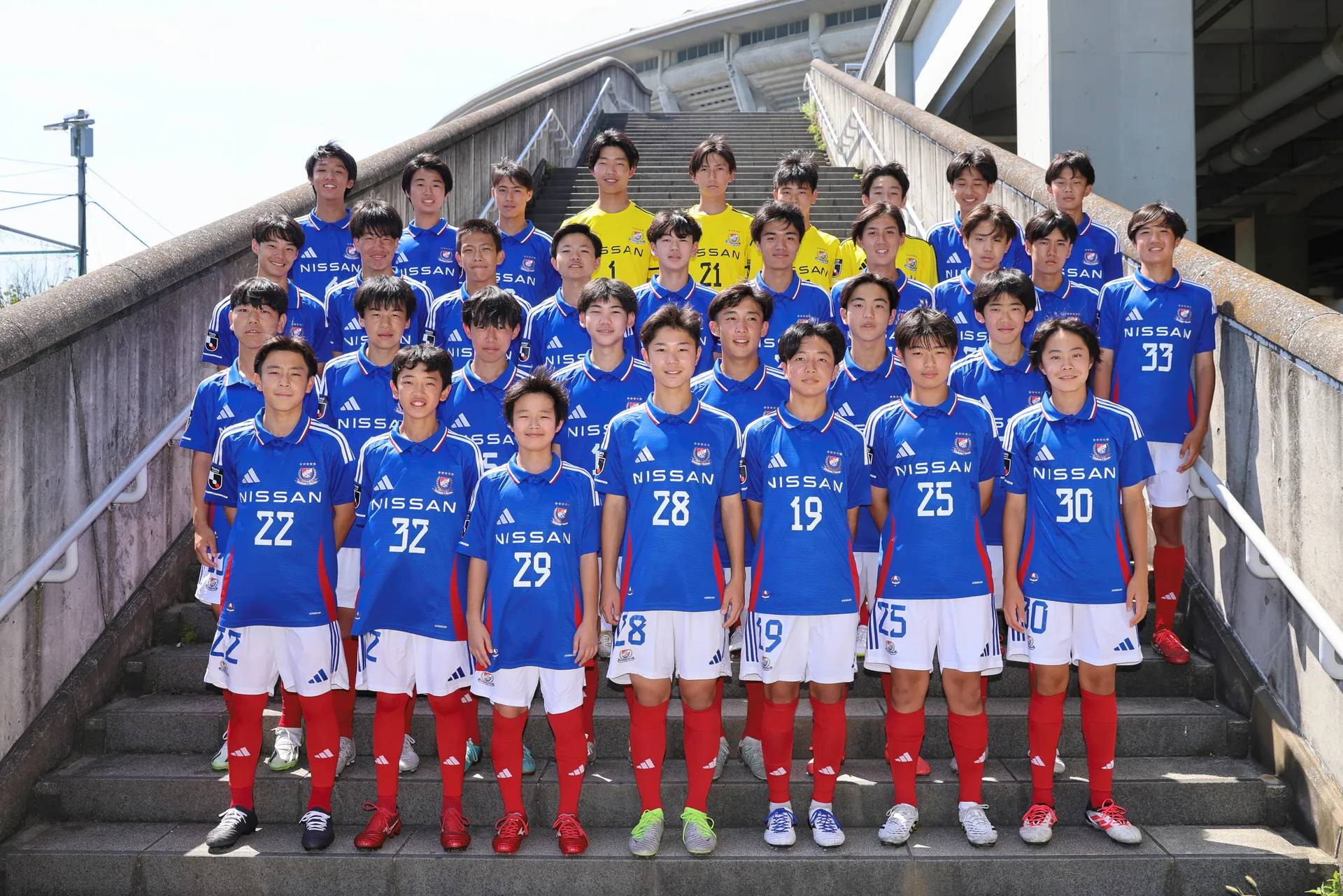 横浜F・マリノスジュニアユースチーム画像