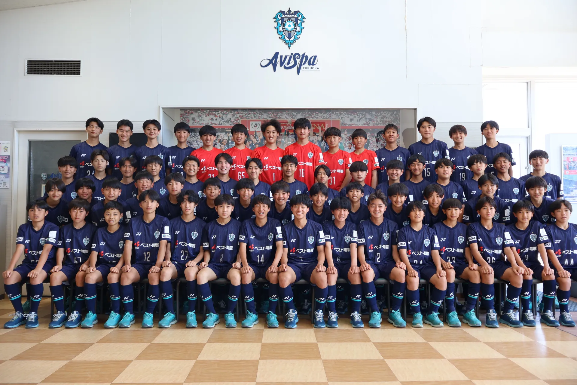 アビスパ福岡U-15チーム画像
