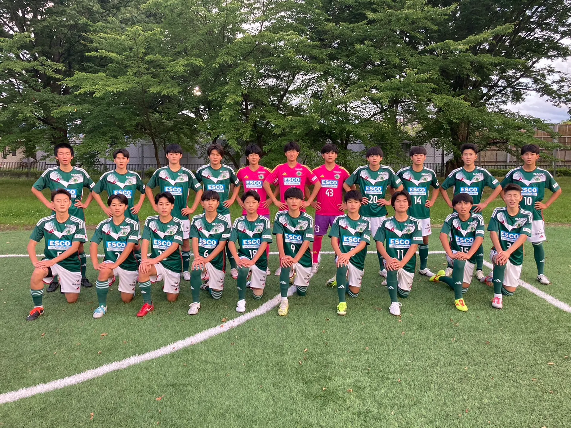 松本山雅FC U-15チーム画像