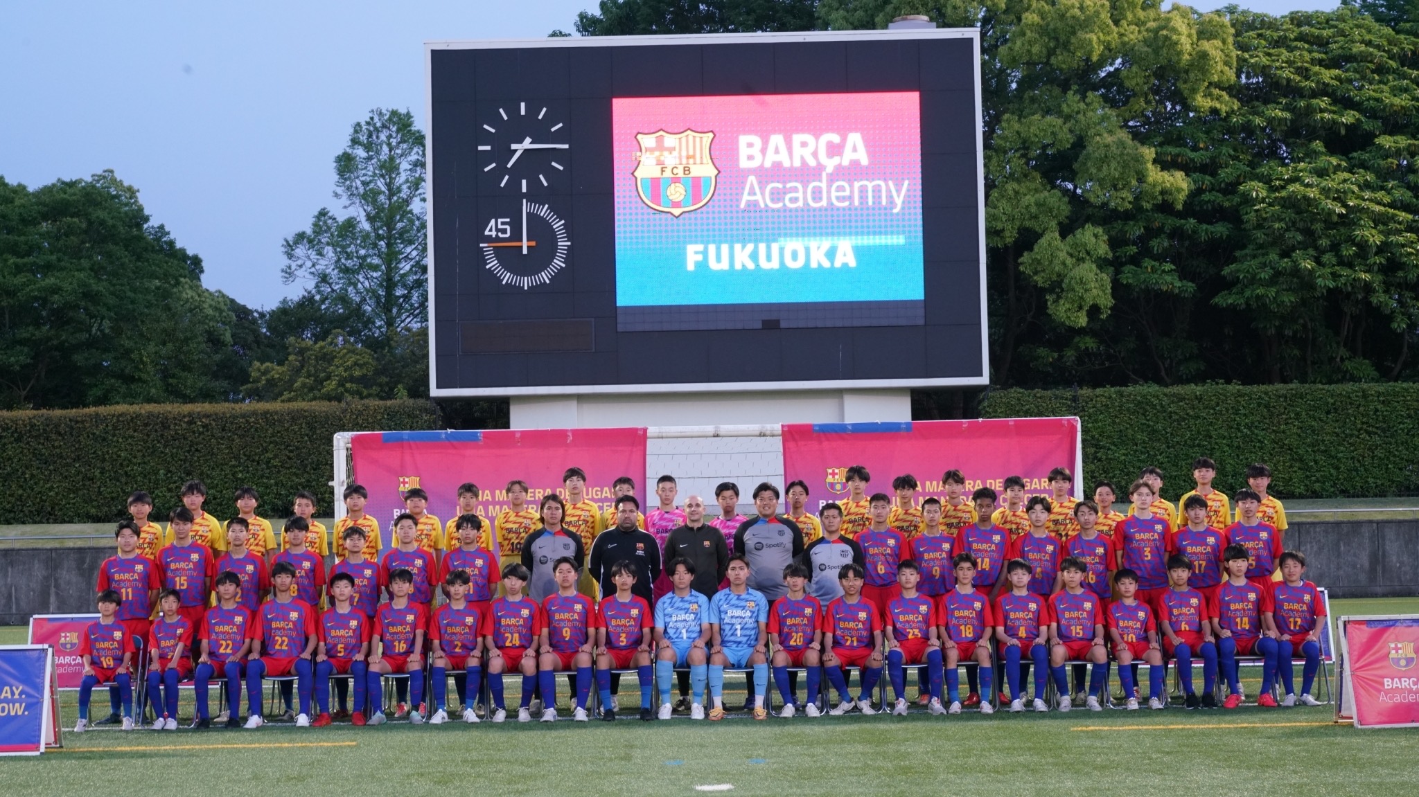 バルサアカデミー福岡 ジュニアユース